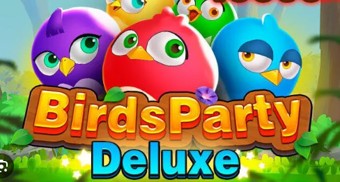 Slot BirdsParty Deluxe, símbolos, wilds, rodadas grátis, caça-níqueis online, gráficos vibrantes, mecânicas de jogo, experiência do jogador, animações, interatividade.